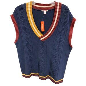 Joe Fresh Sweater Knitted V-Neck Vest